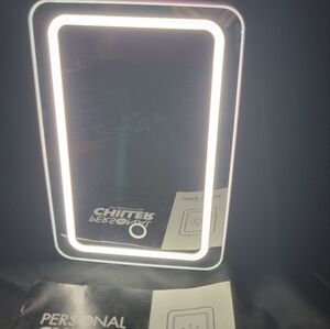 12" tall × 8" wide Lighted Mini Personal Chiller fridge